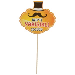 Kaptı Yakışıklı Çocuğu Pankart